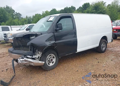 2017 GMC Savana Work Van from USA, damaged, VIN 1GTW7AFF4H1913339